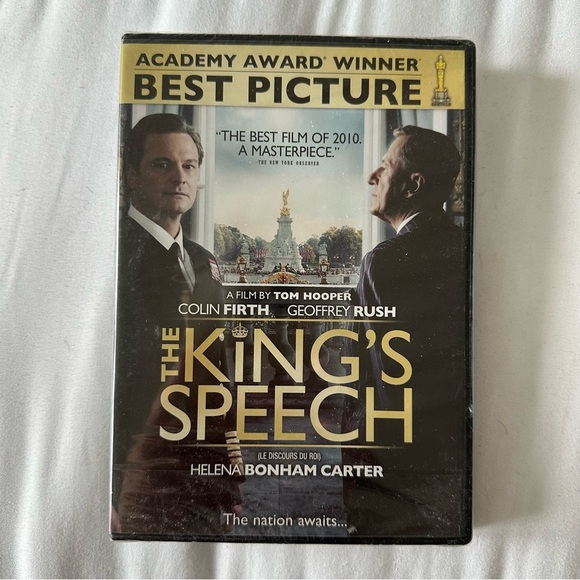 NWT The King's Speech 2010 DVD Sealed Unused - Picture 5 of 8